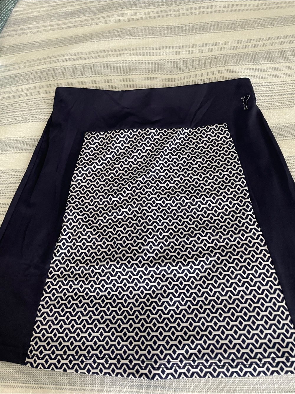 Golfino Navy Geo-Print Women’s Skort